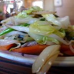 緑屋食堂 - 肉野菜炒め定食