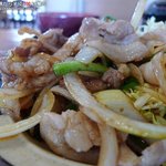 緑屋食堂 - にんにく焼き定食