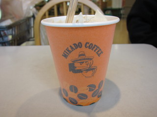 ミカドコーヒー - カップのアップ