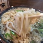 むさし - 手打ち風大阪ソフト麺ですが、滑らかな食感、コシ感もありイケマス。