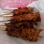 日本一 - 料理写真:かわ串、ひな串