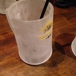 豚小家 - シャリキン用のカチカチに凍ったグラス