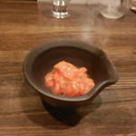 大納言本家 - ホヤ塩辛　日本酒との相性抜群♪