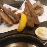 立呑み 魚椿 - メヒカリの唐揚げ