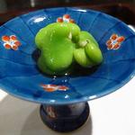 魚会 - 空豆翡翠煮