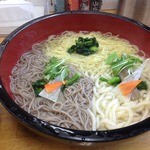 のりちゃん - 三種盛り（940円）うどん・和そば・中華麺