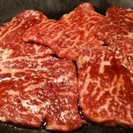 飛騨牛焼肉・韓国料理 丸明 - 飛騨牛イチボ 1,280円