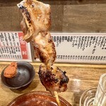 もつ焼 くろ - コレ、他所に中々ない部位で1番好ッき( ˶>ᴗ<˶)♡