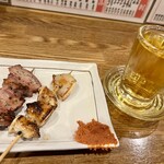 もつ焼 くろ - ノドガシラ・ノドナンコツ