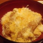 当り矢 - セットの「ミニ玉子かつ丼」
