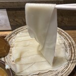 藤屋本店 - カレーせいろひもかわ（大盛り）