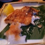 あおい寿司 - のど黒塩焼き