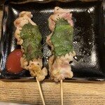 鳥太郎 - しそ巻き220円×2本