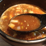 らーめん専門店 拉ノ刻 - 鶏つけそば
      たまり醤油仕立て