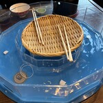 三輪そうめん流し - ごちそうさまでした