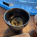 三輪そうめん流し - お吸い物