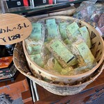 三輪そうめん流し - pちゃんは、そうめんの節の、保管状態には厳しい　※ここのはオッケーでした　※他店で、店頭販売のやつは、全て色が変わっていて、NGでした