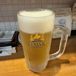 北海道さかな一途 直営魚問屋 - 生ビール