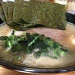 巓 - 並盛り(勝手に麺1/2)たまご 800円