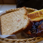 アルティジャーノ - 左から珈琲風味、フレンチトースト、ダークチェリー2015.3.15