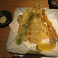 本等鮨 海馬 本店 - きす天ぷら