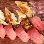 きづなすし - 食べ放題：中とろ、穴子