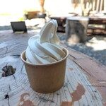 森の隠れ家ソフトクリーム - 料理写真: