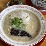 大久ラーメン - 高菜チャーハンセット・ラーメン並盛り¥1,000