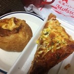 石窯パン工房 MOISSON - ツナポテトフランス（１７０円）と石窯ピザ（２１０円）