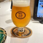 琉球回転寿司 海來 - オリオン75ビール　島風ピルスナー