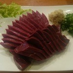 馬庵このみ - レバーとハツ見ての通り新鮮なおで角があります