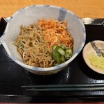 金時 - 駿河紅白そば　1100円