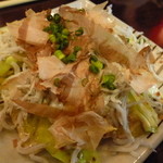 寿シーフード - アンチョビキャベツ＋しらす