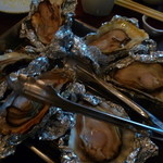 寿シーフード - 最後に焼き牡蠣？