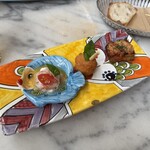 ピッツェリア ブラチェリア チェザリ - チェザリの名物盛り合わせ