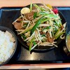 都賀西方パーキングエリア(下り)フードコート - 料理写真:レバニラ定食　1150円