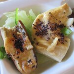 ポエム - たけのこのみそ焼き、なすのみそ焼き