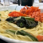 めんたいランド たらこパスタ館 - 明太子もりもり