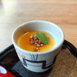 そばの実 - ●そば粉のブランマンジェ