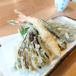 そばの実 - ●天ぷら盛り合わせ