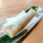 そばの実 - ⚫みそ包み揚げ