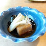 そばの実 - ⚫そば豆腐と旬菜の揚げ出し 