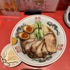 カドヤ食堂 - 焼き豚冷やし中華・1850円 名古屋コーチン味玉＋350円