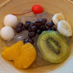 コメダ和喫茶 おかげ庵 - 料理写真:みつまめ