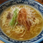 岩鷲 - にぼ味噌らーめん大盛り（￥850)