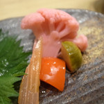 羅漢 - 自家製ピクルスです、お酒に合います