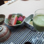 花仙庵 仙仁温泉 岩の湯 - 朝食２０１５，３