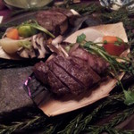 花仙庵 仙仁温泉 岩の湯 - 信州牛２０１５，３