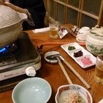 Kyouno Minshuku Ooharano Sato - 味噌鍋＆小鉢＆お漬物