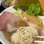 だし廊-SaKaNa- - 特製貝の出汁塩らーめん